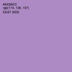 #AE8AC5 - East Side Color Image